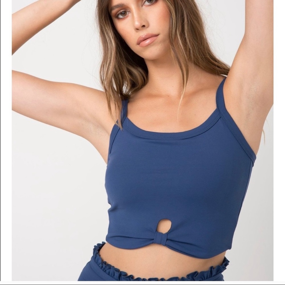 Year of Ours Knot Tank (Navy)